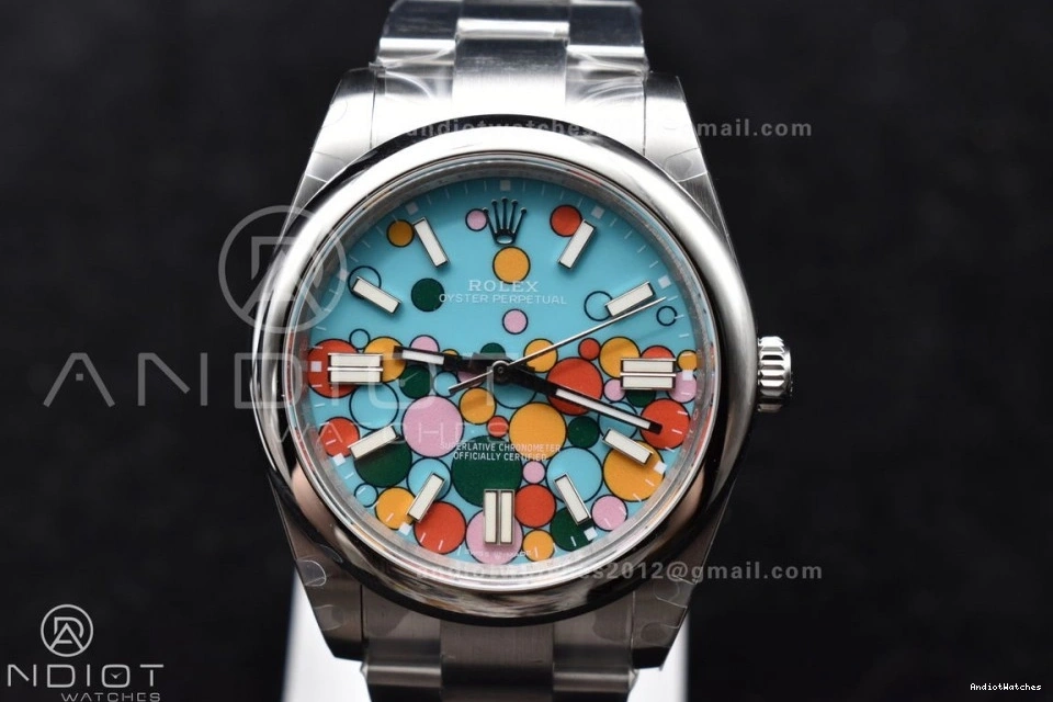 Oyster Cozy 124300 Celebration Perpetual 904L Edition 41mm Best A 1:1 DIWF Steel Dial 941 0928